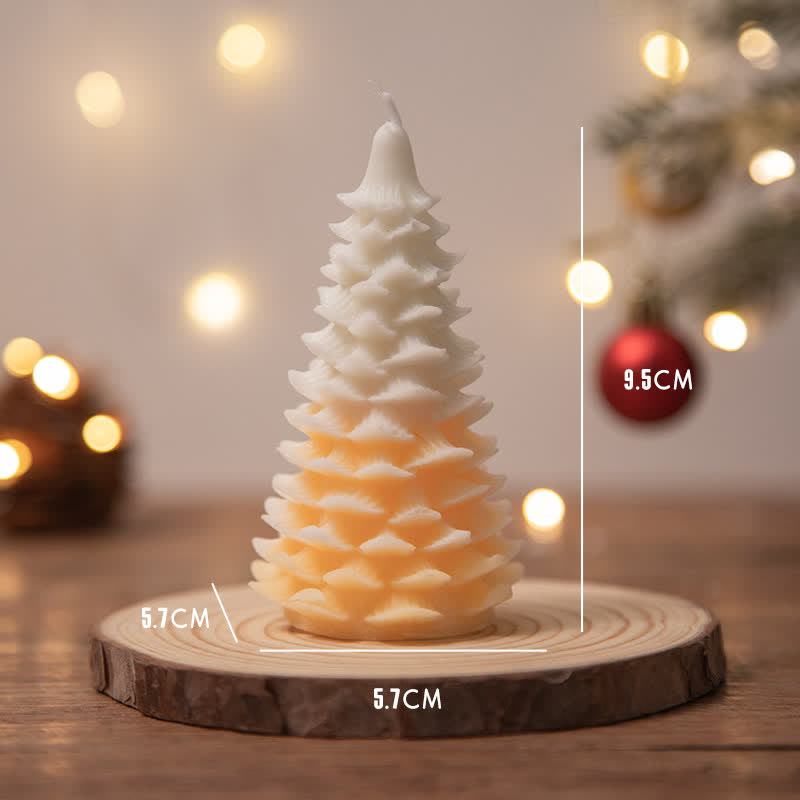 クリスマスツリーの香りのソイワックスキャンドル 家族や友人へのギフト