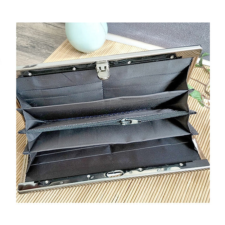 Buddha Stonesの花、梅、桃の花、竹の両面刺繍、大容量のキャッシュホルダーウォレット、ショッピングバッグ - image 11