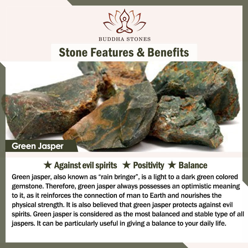 Buddha Stones天然治癒力 宝石 クリスタルビーズ ユニセックス 調節可能 マクラメブレスレット - image 18