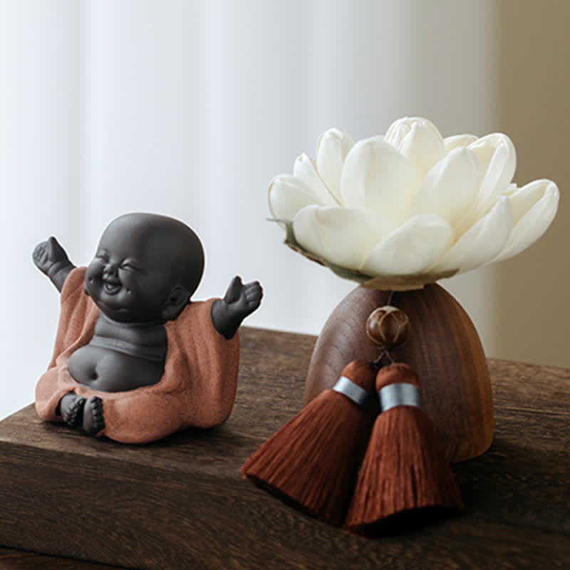 黒桃の木の仏花の癒しの装飾