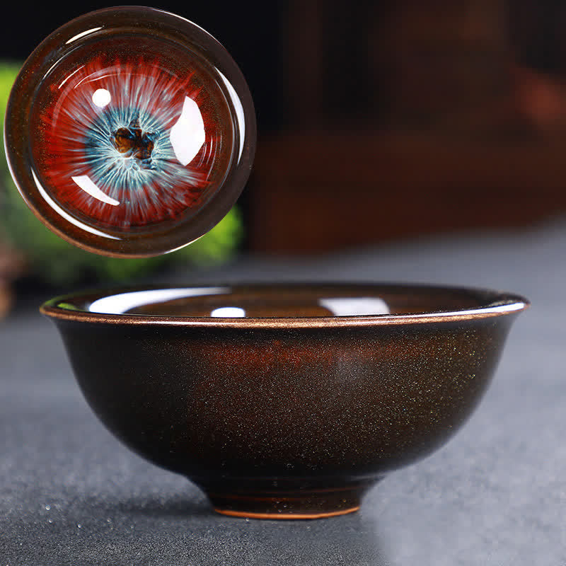 Buddha Stonesカラフル セラミック ティーカップ ホームオフィス ティーカップ - 赤 - image 51