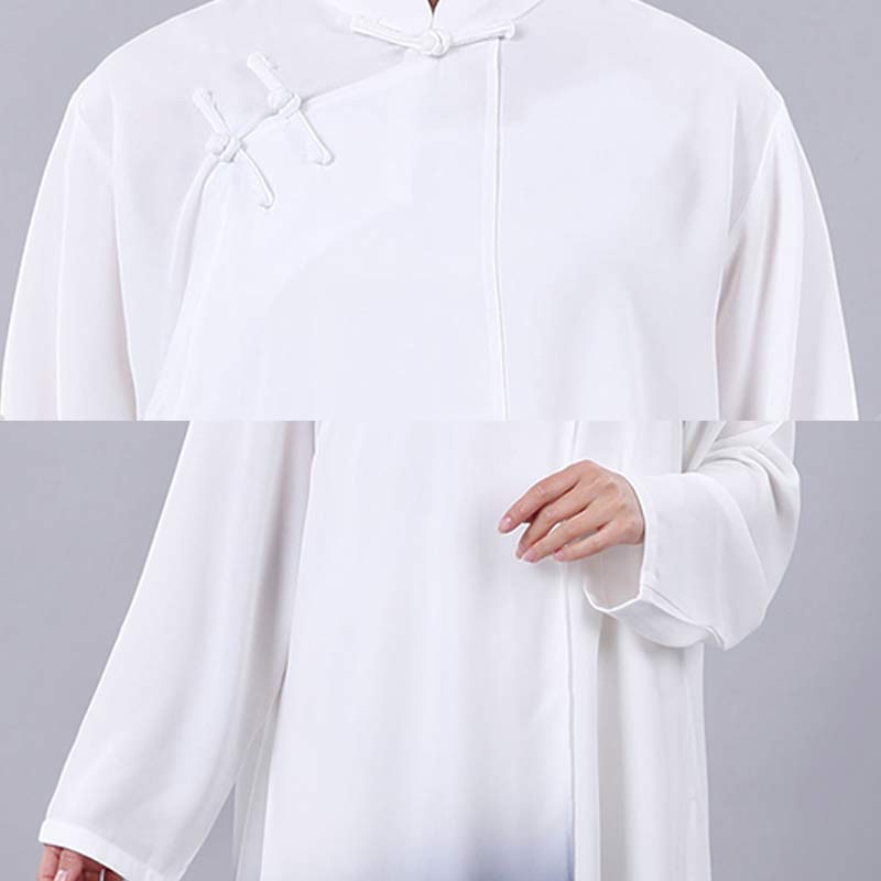 Buddha Stonesグラデーション絵画瞑想祈りスピリチュアル禅太極拳気功練習ユニセックス服セット