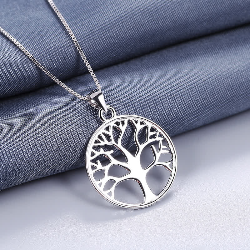 Buddha Stones生命の樹 925スターリングシルバー クリエイションネックレスペンダント - image 7