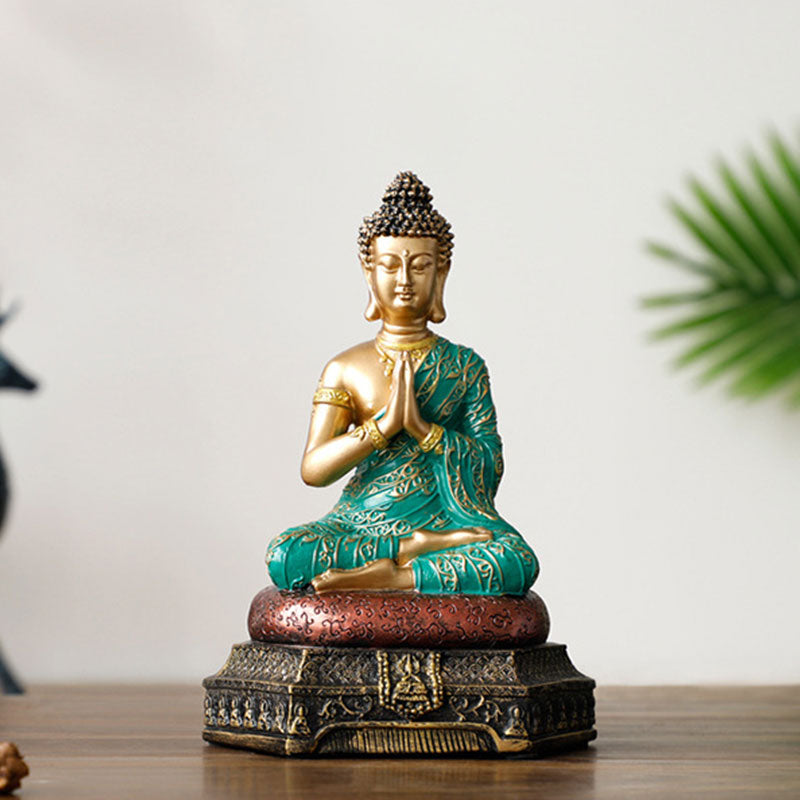 Buddha Stones仏陀慈悲の樹脂像装飾