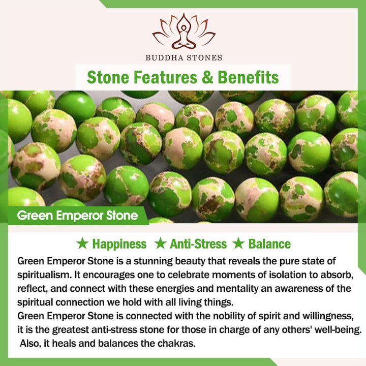 Buddha Stonesサンストーン ストロベリークォーツ クリスタル ポジティブブレスレット