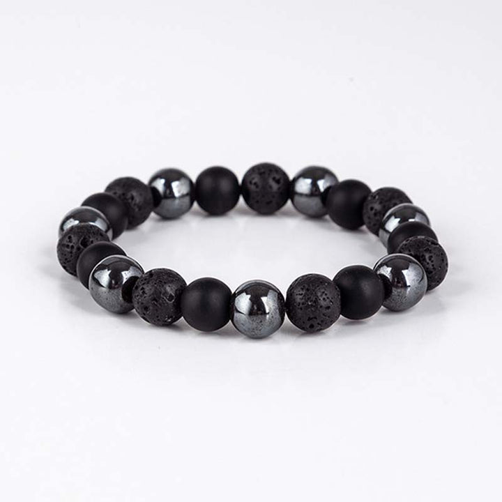 Buddha Stonesチベットタイガーアイブレスレットネックレスセット