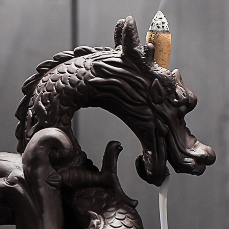 Buddha Stonesチベット龍守護香炉装飾