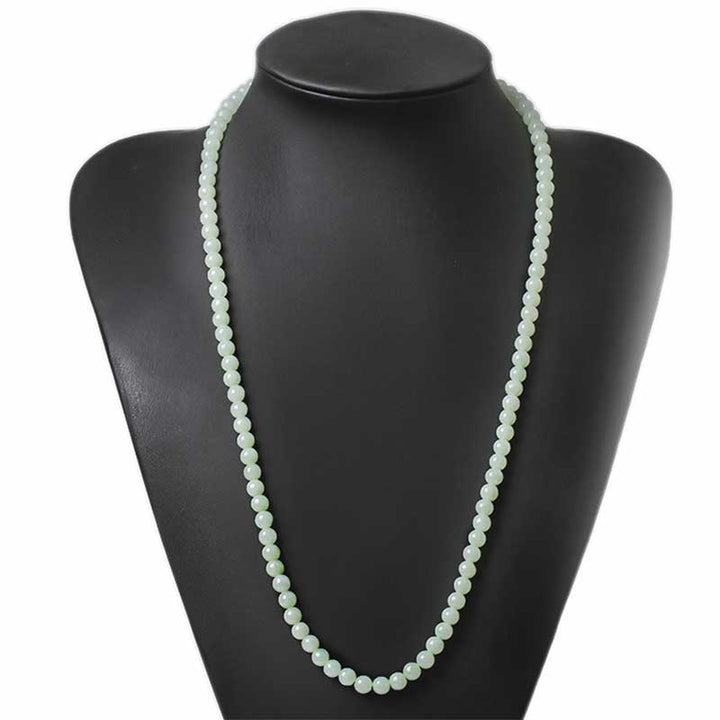 108個のビーズの翡翠の幸運のブレスレットのMala
