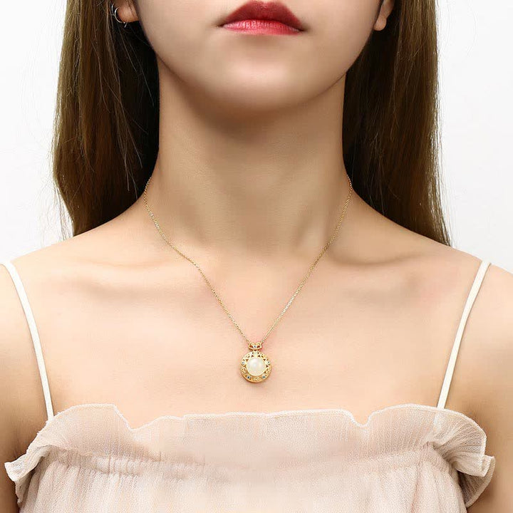 925スターリングシルバーグリーンカルセドニー和田白翡翠の強さのネックレスペンダント