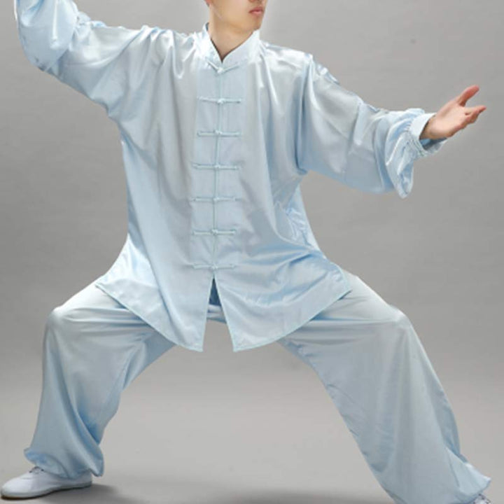 Buddha Stonesシンプルな柄 瞑想 祈り スピリチュアル 禅 太極拳 気功 練習 ユニセックス 服セット - image 14