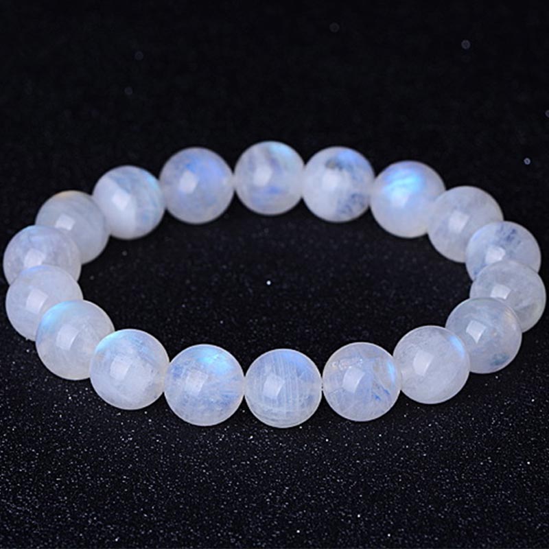 Buddha Stones天然ムーンストーン 繁栄のブレスレット - image 5