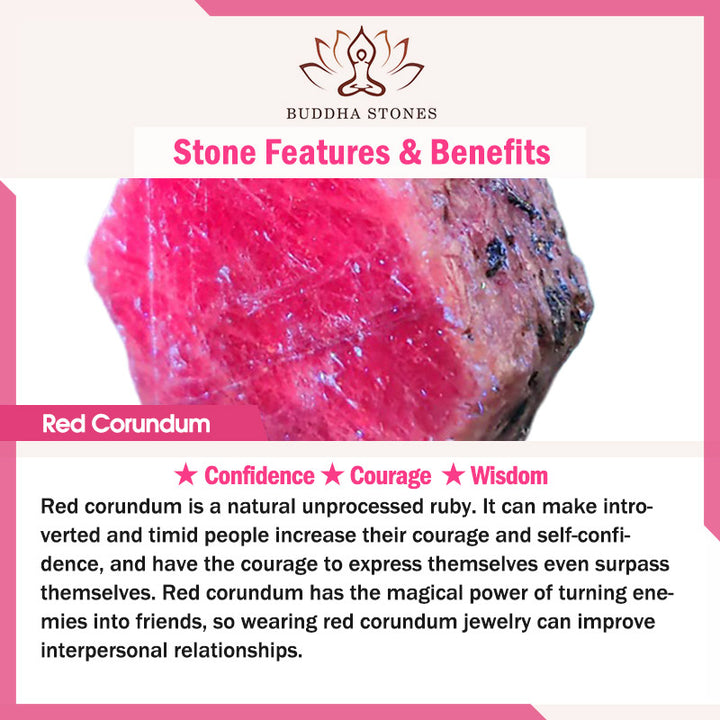 Buddha Stones925 スターリングシルバー レッドコランダム 勇気リング - image 13