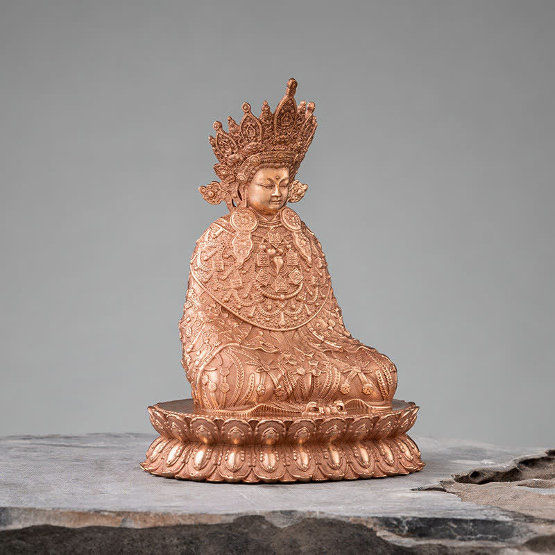 釈迦牟尼仏像慈悲の手作り銅像装飾