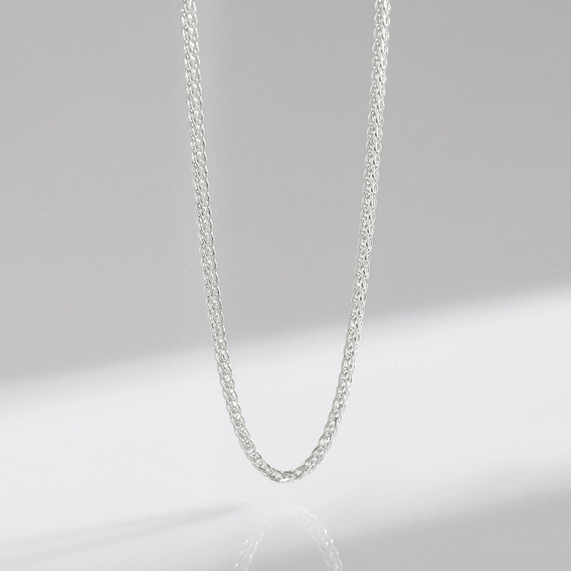925スターリングシルバー イーヴィルアイ ハムサシンボル 繁栄と幸運のチェーンネックレスペンダント - 鎖 - image 18