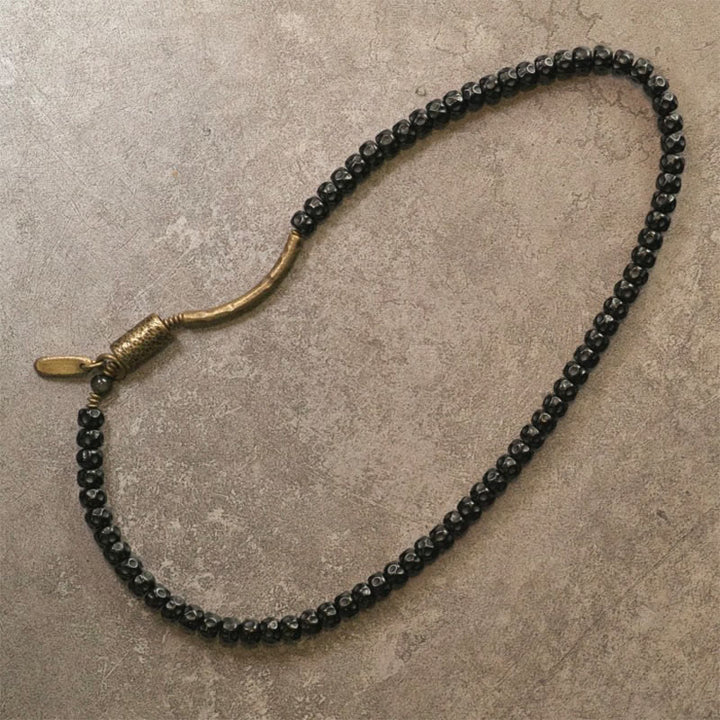 Buddha Stonesレトロココナッツシェル 真鍮銅幸せトリプルラップブレスレット - image 12