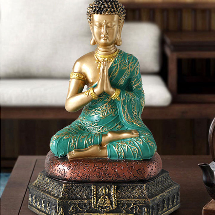 Buddha Stones仏陀慈悲の樹脂像装飾