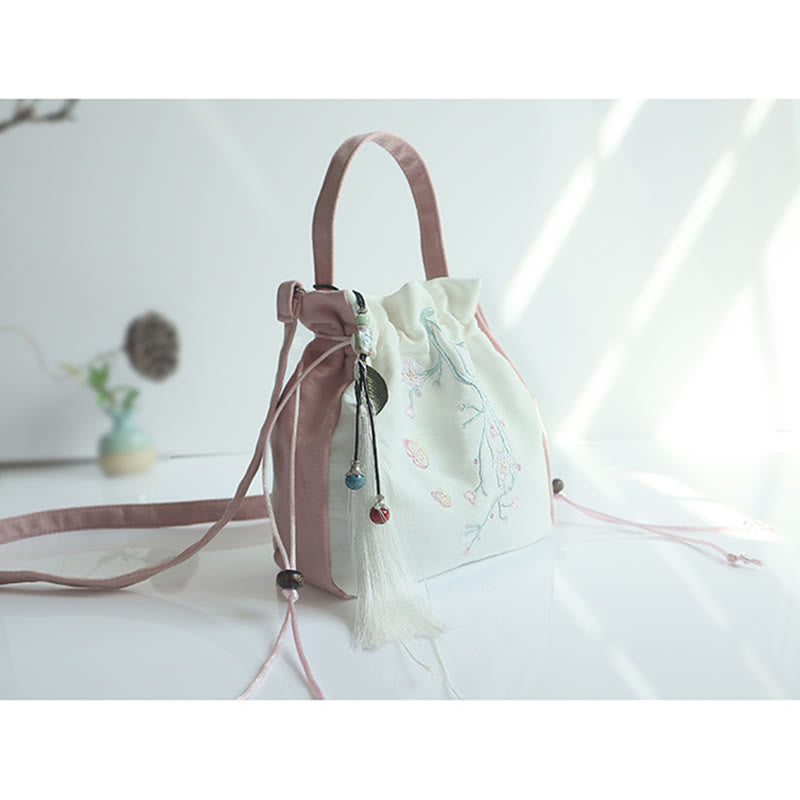 Buddha Stonesハンドメイド刺繍花キャンバストートショルダーバッグハンドバッグ - image 24