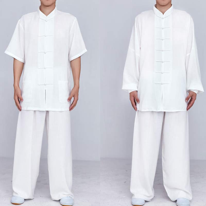 Buddha Stones瞑想禅祈りスピリチュアル太極拳気功練習ユニセックス刺繍服セット - image 23
