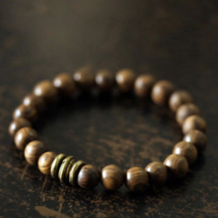 Buddha Stonesチベットサンダルウッド守護ブレスレット - image 2