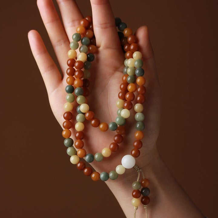 Buddha Stonesの種Mala調和の知恵ブレスレット
