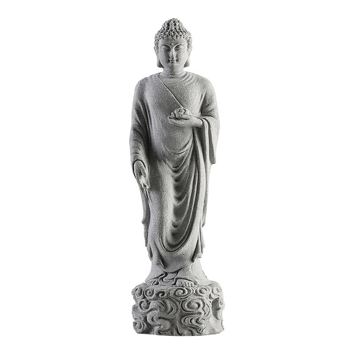 Buddha Stones瞑想仏縁起の良い雲デザイン静寂ホームデコレーション