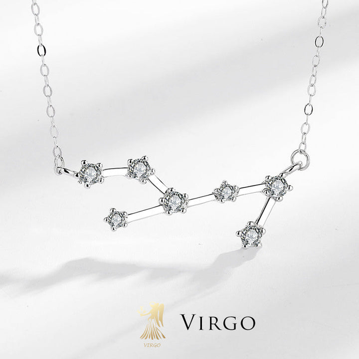 Buddha Stones925スターリングシルバー 12星座占星術祝福ネックレスペンダント - 乙女座 - image 24
