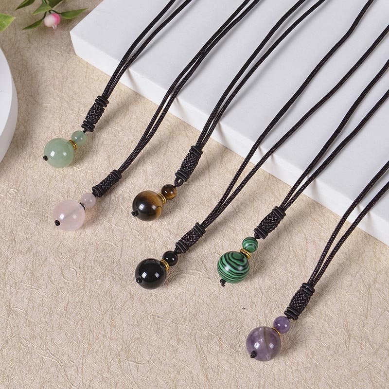 Buddha Stonesチベット翡翠ハーモニーネックレス
