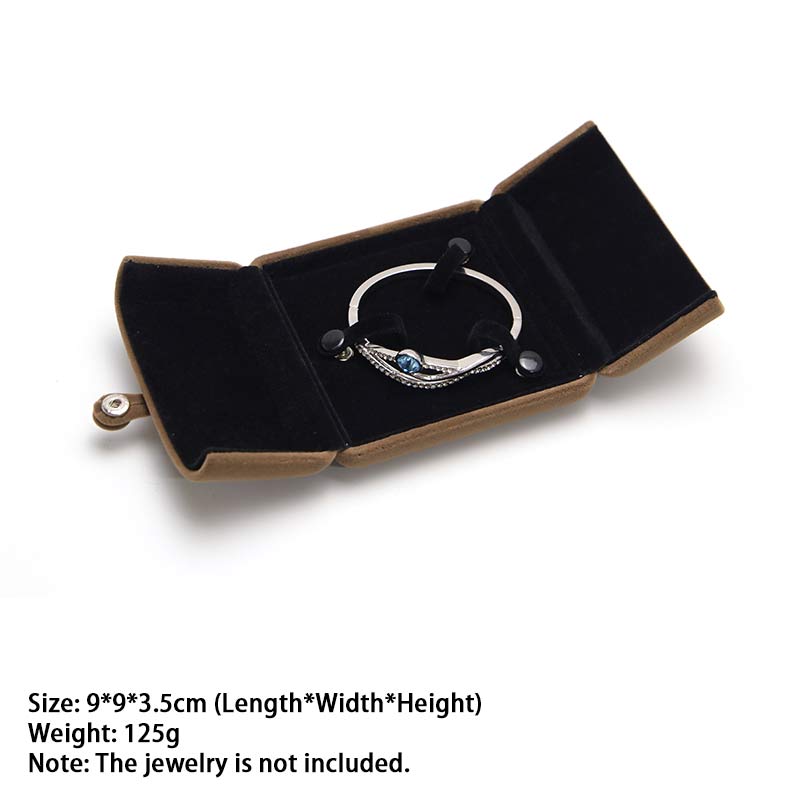 ジュエリー収納ボックス フランネルギフトボックス - 茶色 - ブレスレットボックス - image 15