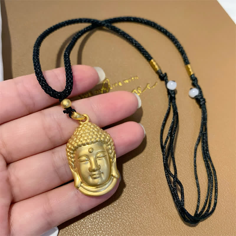 金仏銅富ネックレスペンダント - 大きい - image 1