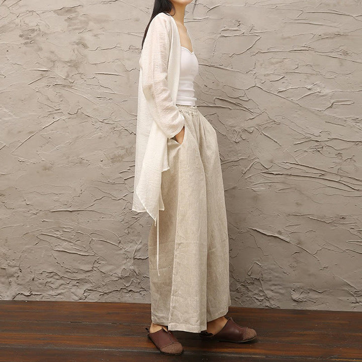 Buddha Stonesシンプル ホワイト ベージュ 柄 瞑想 スピリチュアル 禅 練習 ヨガ 服 レディース