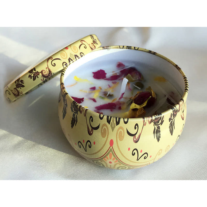 ホワイトティー、ジンジャーフラワー、ラベンダー、クチナシの香りのソイワックスキャンドル。ご家族やご友人へのギフトに。 - ラベンダー - image 4