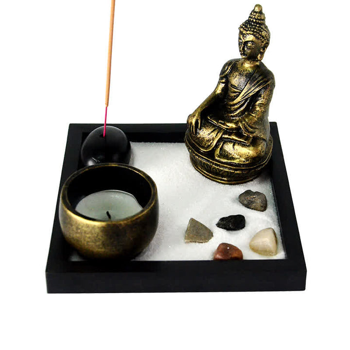 Buddha Stones仏陀のシンボル 岩 瞑想 穏やかな禅ガーデン ホームデコレーション