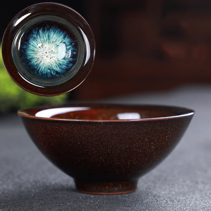 Buddha Stonesカラフル セラミック ティーカップ ホームオフィス ティーカップ - マルーン＆ブルー - image 66