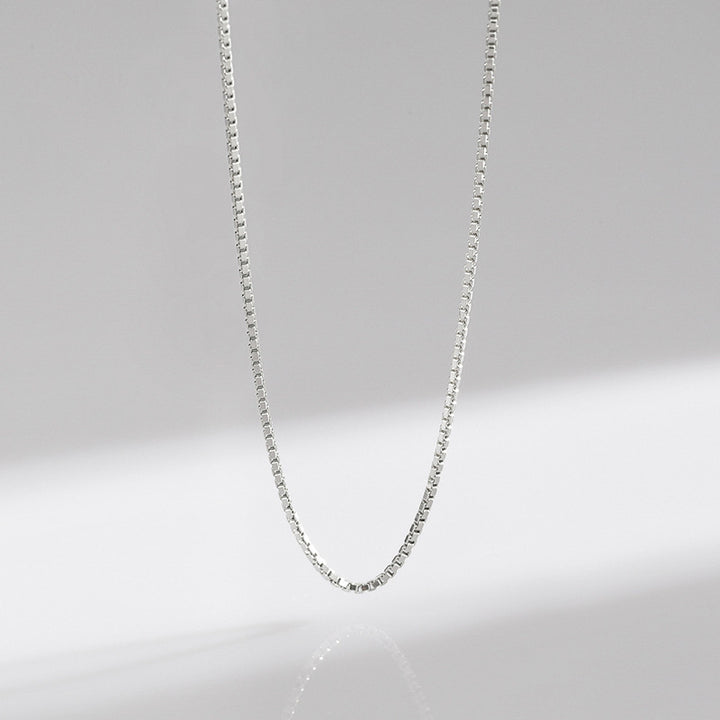 925スターリングシルバー イーヴィルアイ ハムサシンボル 繁栄と幸運のチェーンネックレスペンダント - ボックスチェーン - image 14