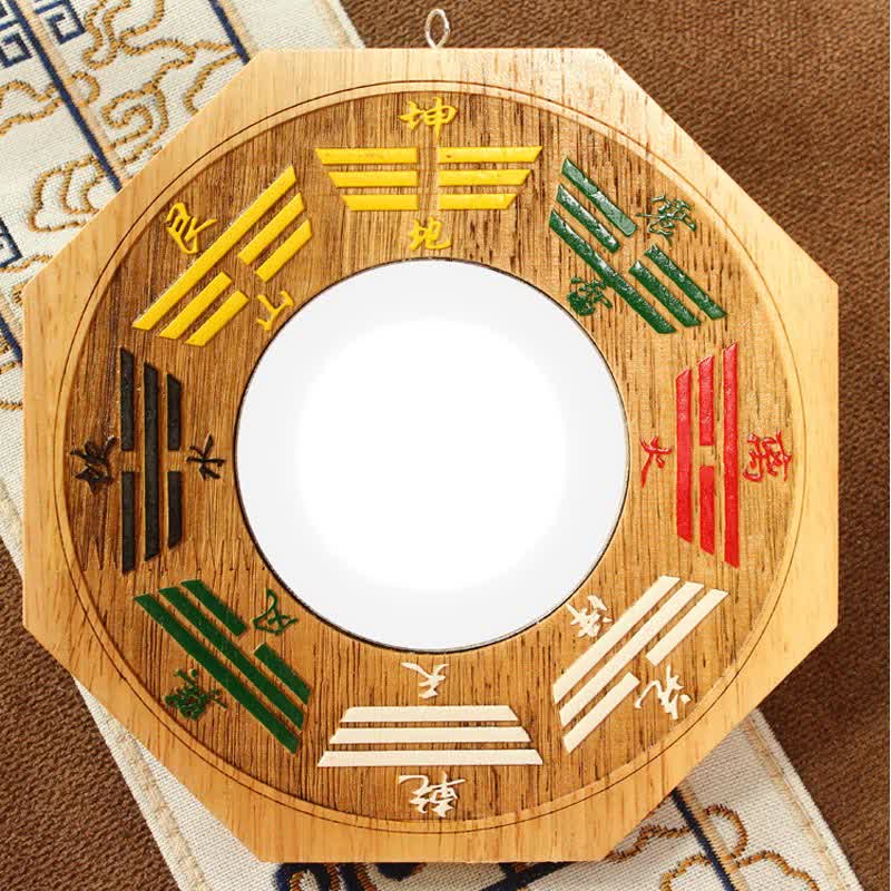 風水八卦図 桃の木 バランスエネルギーマップ ミラー