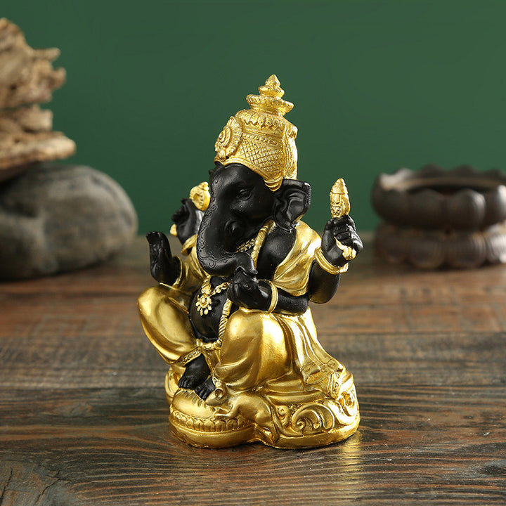 Buddha Stonesチベット Ganpati 風水装飾