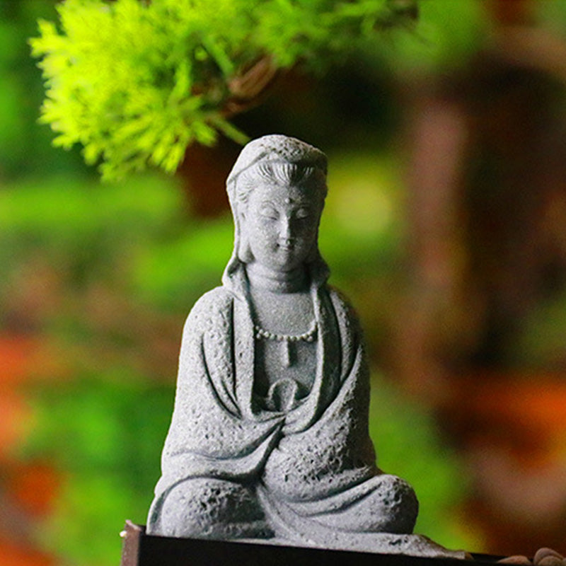 Buddha Stones像の祝福ホームデコレーション