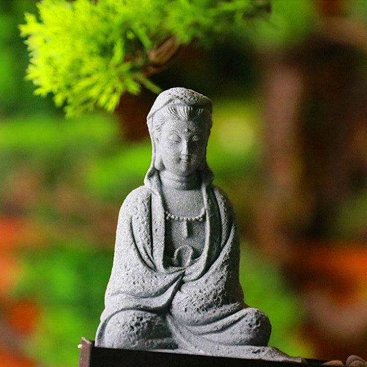 Buddha Stones像の祝福ホームデコレーション
