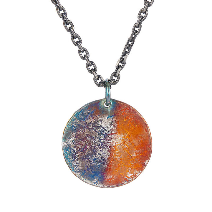 Buddha Stones999スターリングシルバー 24Kゴールド 半悪魔 半仏 慈悲のネックレスペンダント - image 4