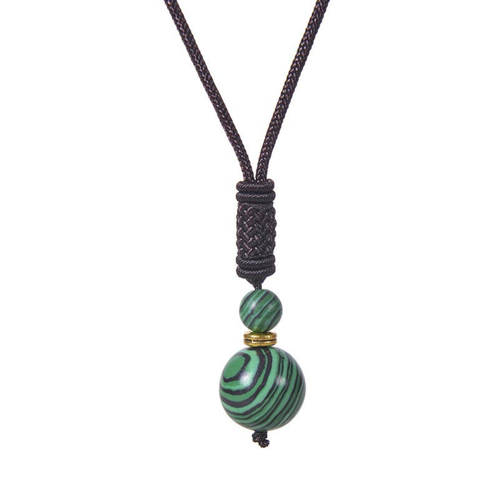Buddha Stonesチベット翡翠ハーモニーネックレス