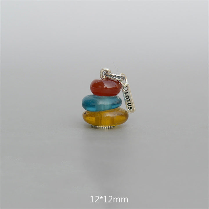 Buddha Stones禅ケアン ラブラドライト 各種クリスタル 落ち着いたペンダントネックレス