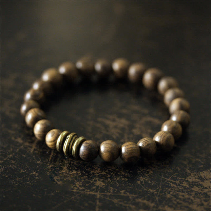 Buddha Stonesチベットサンダルウッド守護ブレスレット - image 5