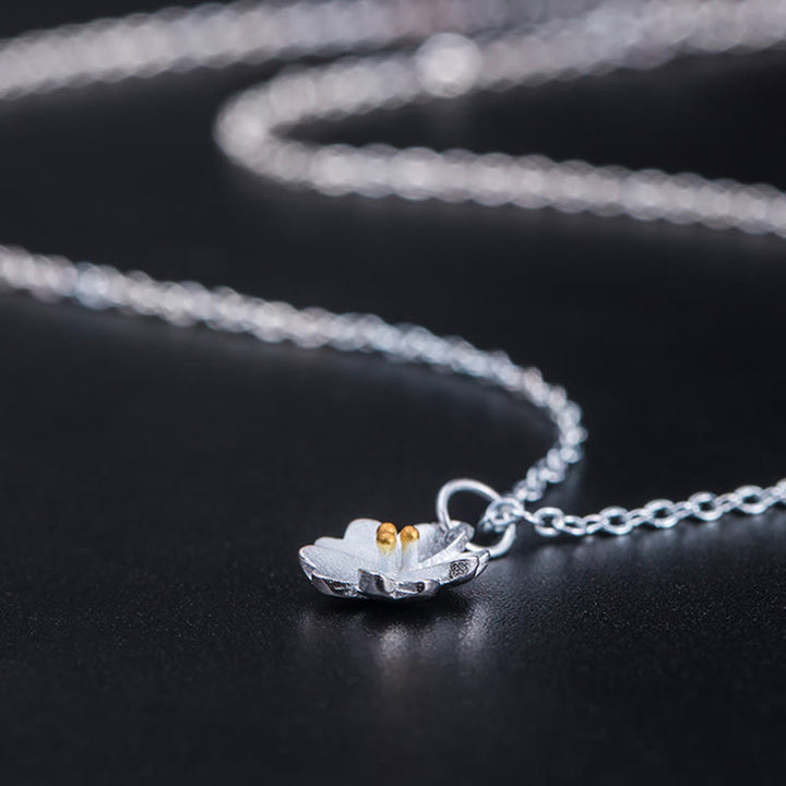 Buddha Stones925スターリングシルバー 桜の花の祝福ネックレスペンダント - image 9