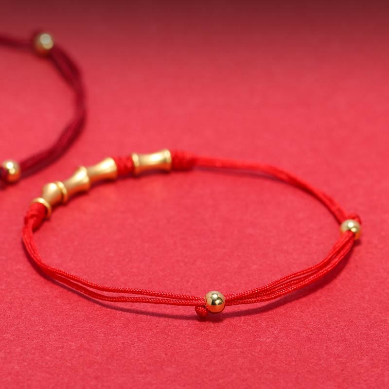 Buddha Stones925 スターリングシルバー 竹デザイン 守護幸運 編み込みブレスレット - image 3