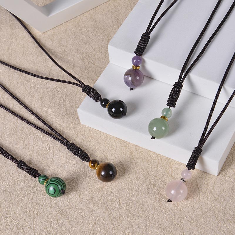 Buddha Stonesチベット翡翠ハーモニーネックレス