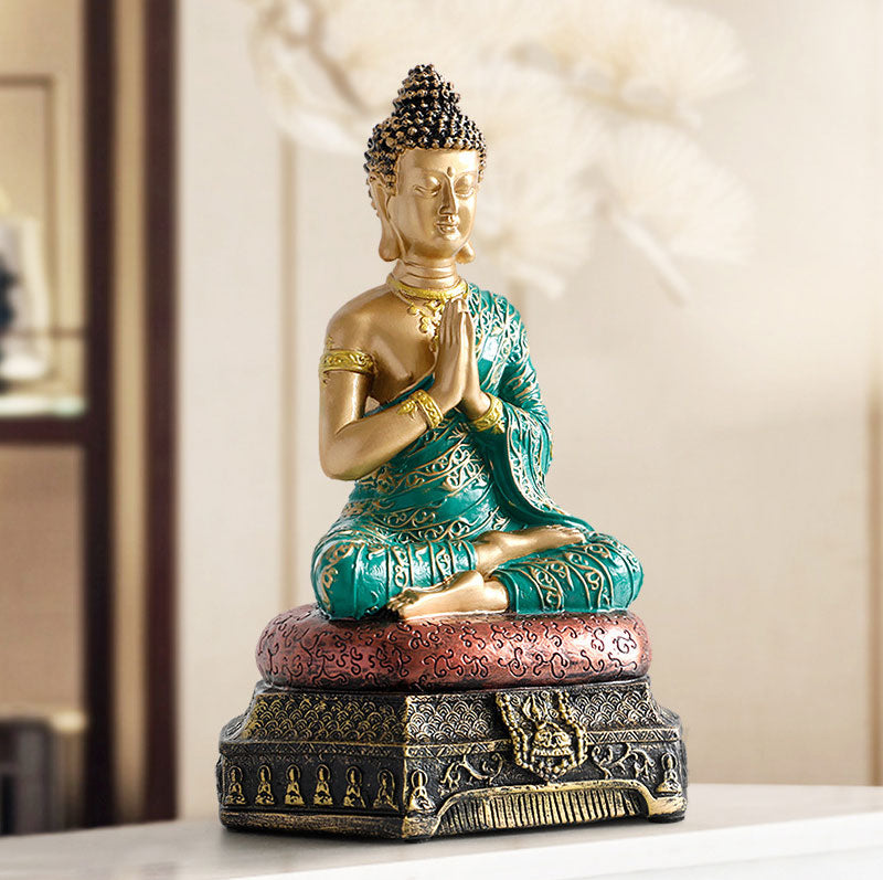 Buddha Stones仏陀慈悲の樹脂像装飾