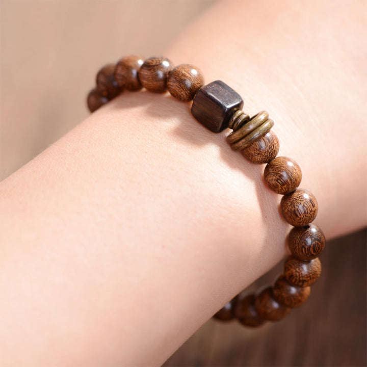 Buddha Stonesフィービー・ジェンナン ウッドスピリチュアリティブレスレット