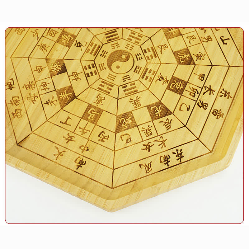 風水竹八卦図 調和エネルギー図