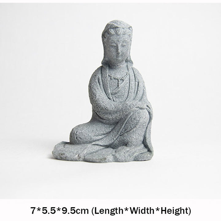 Buddha Stones像の祝福ホームデコレーション