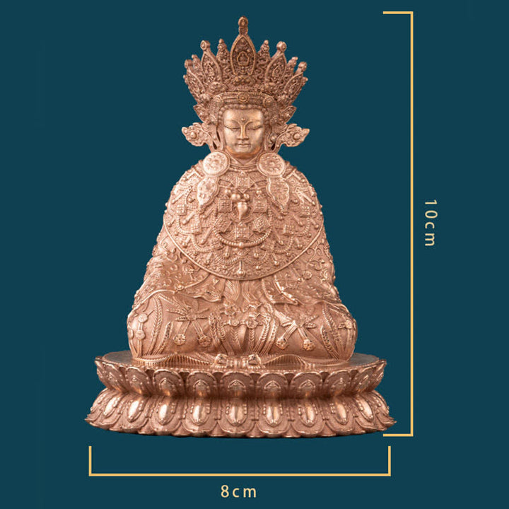 釈迦牟尼仏像慈悲の手作り銅像装飾